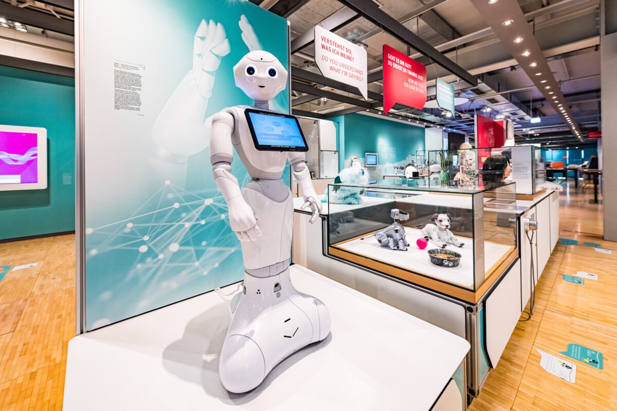 Artificial Intelligence AI and Robotics exhibition at the Heinz Nixdorf MuseumsForum